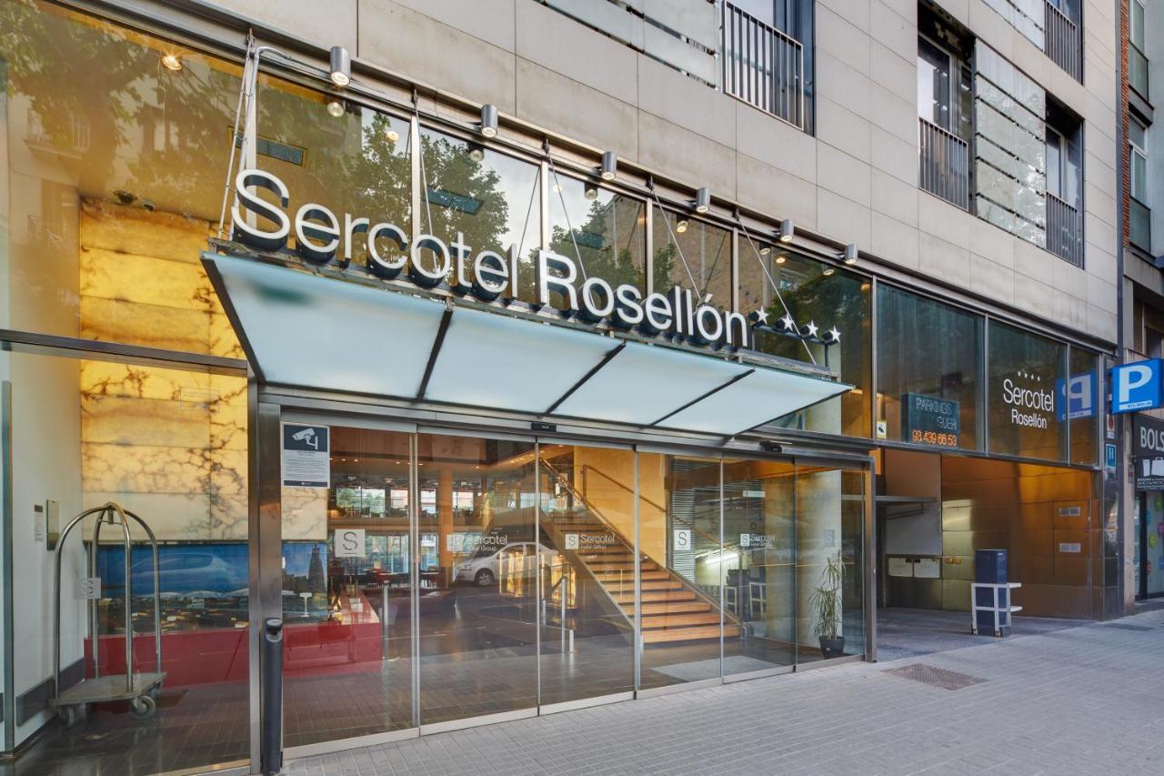 Sercotel Hotel Rosellon Barcelona Exteriér fotografie